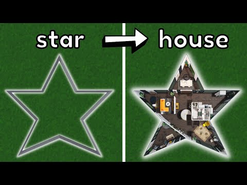 Building a STAR house in Bloxburg!