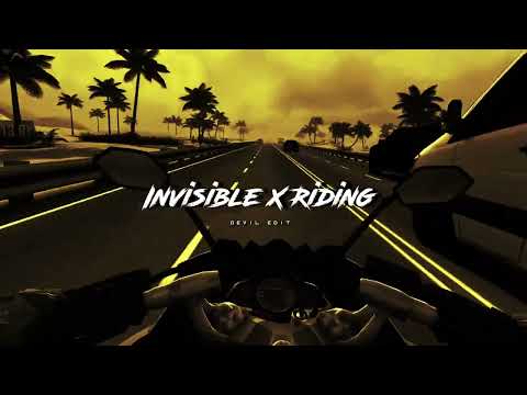 Invisible X Riding - Gaming || Aesthetic Status Video ( Slowed & Reverb )