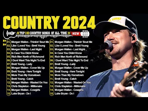 Country Music Playlist 2024 🍉 Morgan Wallen, Luke Combs, Chris Stapleton, Kane Brown, Luke Bryan