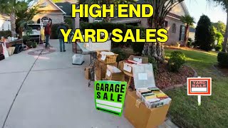 High End Gated Community Yard Sale Finds!