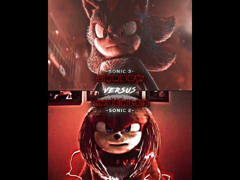 Shadow vs Knuckles | #edit #like #subscribe #sonic #vs #shorts