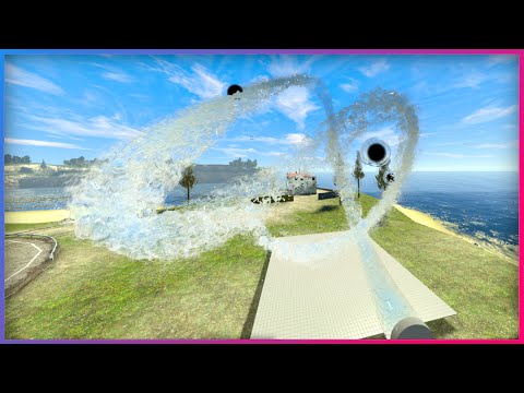 Taking Fluid Physics To The Extreme! ( GWater 2 Entities ) | Garry's Mod