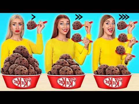 Fast, Medium or Slow Food Challenge | Awesome Kitchen Hacks by TeenDO Challenge