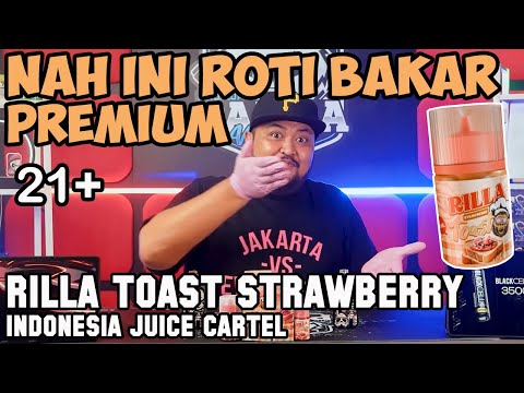 INI BARU ROTI BAKAR | RILLA TOAST STRAWBERRY by INDONESIA JUICE CARTEL