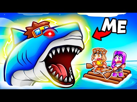 I Became an OVERPOWERED SHARK In Roblox SharkBite 2!