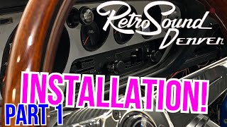 RetroSound RADIO For Your Old TOYOTAS! How to INSTALL- This Denver Radio is a perfect fit! Ep 117