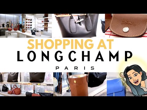 👜👜👜 SHOPPING AT LONGCHAMP 👜👜👜 LONGCHAMP BAG REVIEW- Le Pliage Luxury Bag SHOPPING LONGCHAMP HANDBAGS