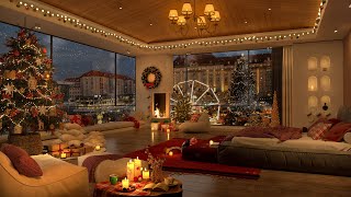 Cozy Bedroom Christmas Serenade - Waiting for Christmas 2024 - Relaxing Jazz  for Relaxation🎄