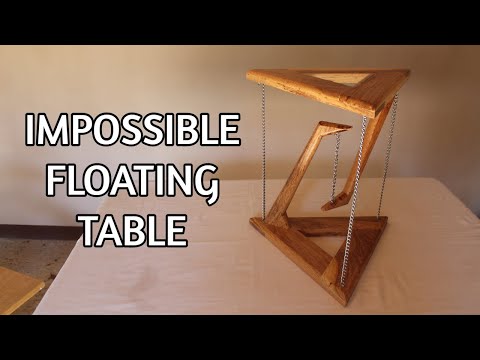 Make an Impossible Floating Table | Tensegrity Table