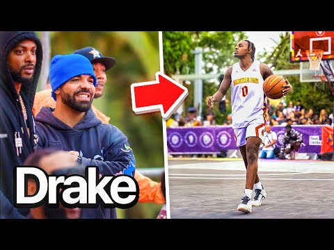 DRAKE PULLED UP TO WATCH ME HOOP IN AUSTRALIA! 🇦🇺