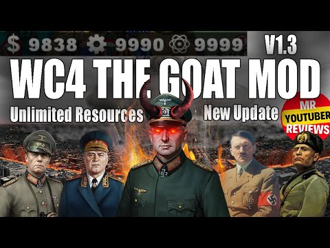 World Conqueror 4 | The GOAT Mod V1.3 | Unlimited Resources