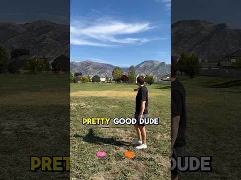 Who can throw the shortest with MAX EFFORT? #discgolf #challenge