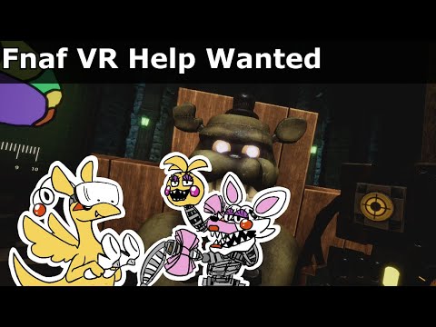 Messing Around In Fnaf VR Help Wanted (again)