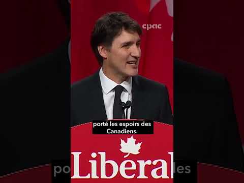 Dernier discours du PM Trudeau à titre de chef du PLC #polcan