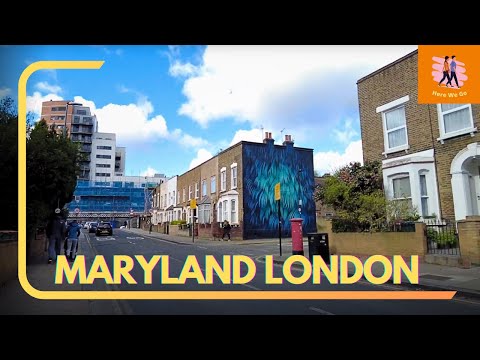 Maryland London | LTN neighbourhood | Newham Stratford | 4K HD | Here We Go Walks