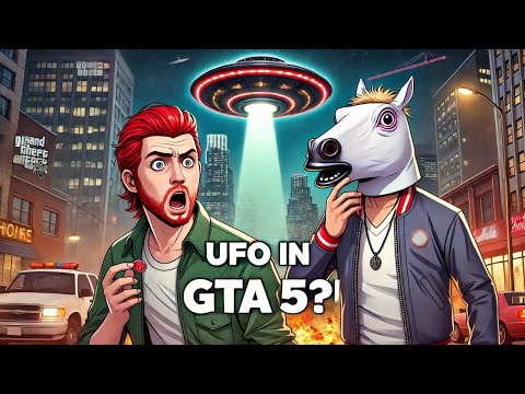 We Found A UFO! | GTA V