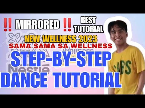 SAMA SAMA SA WELLNESS MIRRORED STEP BY STEP WITH COUNTING DANCE TUTORIAL | NEW WELLNESS 2023