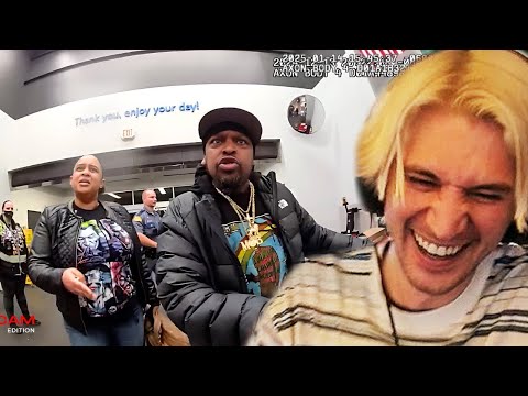 Couple's Walmart Skip-Scan Scheme Fails Miserably | xQc Reacts