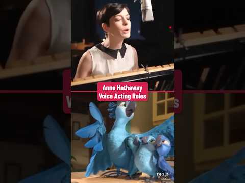 Cartoons Voiced by Anne Hathaway!