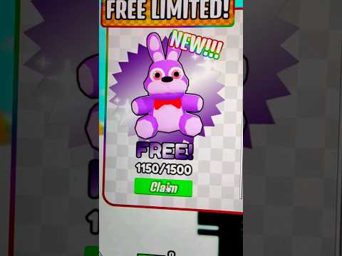 How to get New Bonnie Buddy Free Limited in Cameraman Race Simulator Roblox? #roblox #freelimiteds