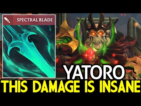 YATORO [Wraith King] Spectral Blade This Damage is Insane Dota 2