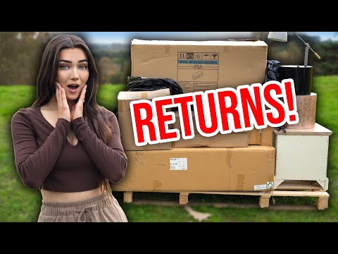 I Bought A PALLET Of Furniture RETURNS For CHEAP!