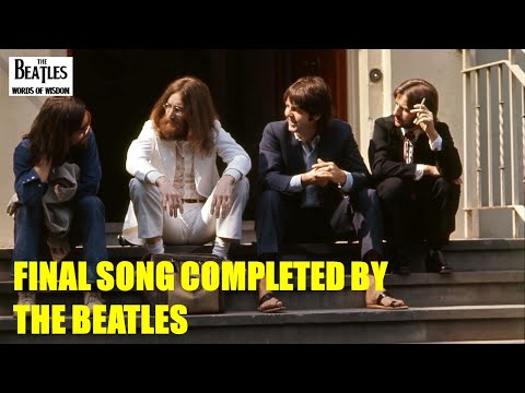 Final song completed together by all 4 Beatles