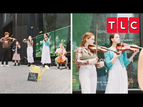 Busking In the City as A Family | Big Family, Big City | TLC