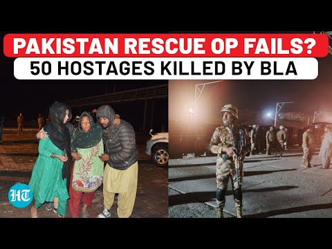 Pakistan Train Hijack: Botched Rescue Op Results Into BLA Killing 50 Hostages; Officials Admit, Say…