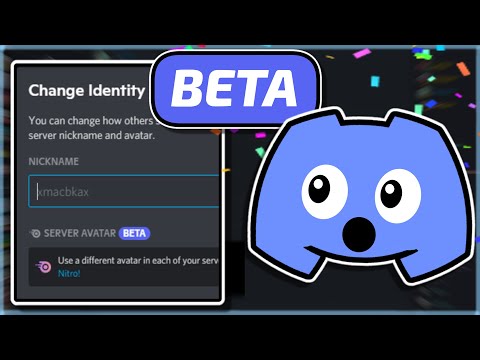 Get NEW Discord Server Identity Avatar Customization Beta (Exclusive to Nitro)