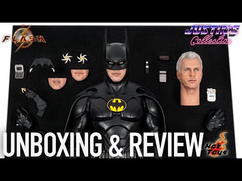 Hot Toys Batman Modern Suit The Flash Unboxing & Review