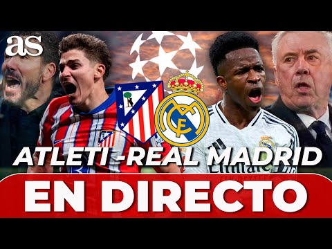 EN VIVO ATLETICO vs. REAL MADRID | VUELTA OCTAVOS de FINAL de la CHAMPIONS League