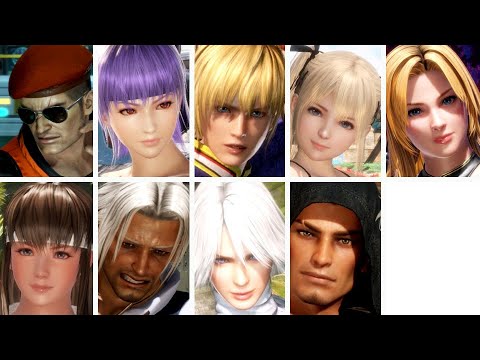 DOA6　throwing techniques・etc  Part2