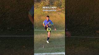 COMO FAZER EMBAIXADINHA ⚽️ #futebol #embaixadinha #dicas #tutorial #bera