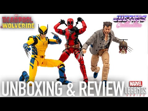 Deadpool & Wolverine Marvel Legends Unboxing & Review