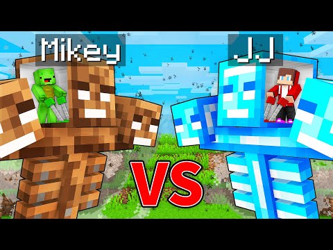 JJ's RICH Wither vs Mikey's POOR Wither Survive Battle in Minecraft - Maizen