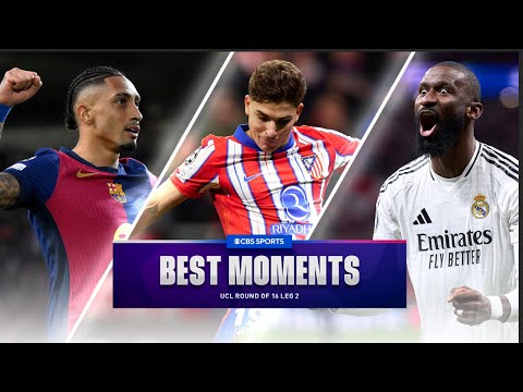 RELIVE the HISTORIC moments | All the best ACTION from Leg 2 of the Champions League Round of 16