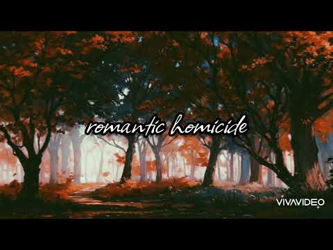 Romantic Homicide - d4vd (lyrics)