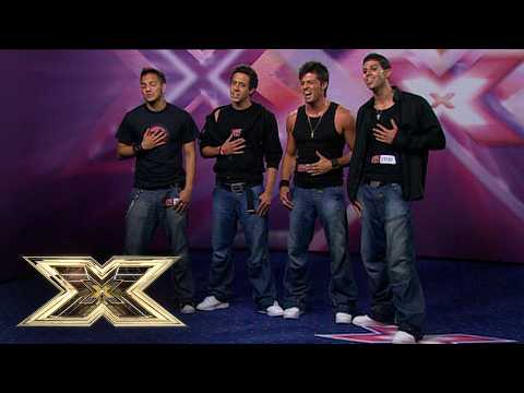 THEY'RE BACK! 4Tune WOW Judges with performance of 'Unchained Melody' | Auditions | The X Factor UK