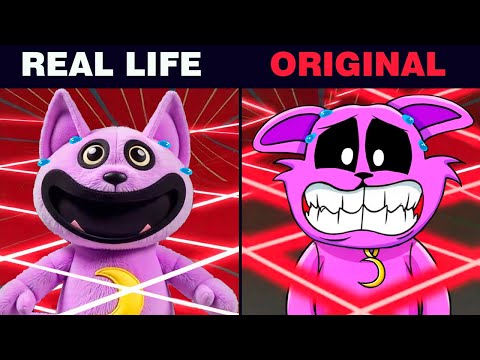 The Best TikTok of CatNap | REAL LIFE vs ORIGINAL | Poppy PlayTime Chapter 3