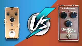 The ULTIMATE vintage Fuzz on a budget? Cuvave Fuzzz Vs TC Rusty Fuzz