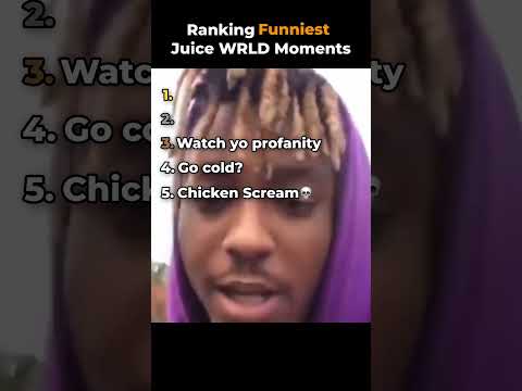 Ranking Funniest Juice WRLD Moments #shorts #juicewrld #ranked