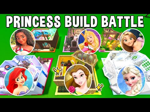 MEGA Princess Bedroom Build-Off CHALLENGE!