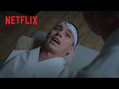 Johnny Talks to Robby after the Leg Break | Cobra Kai: Season 6 | Netflix