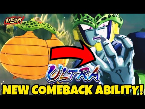 NEW ULTRA PERFECT CELL MOVESET & COMEBACK ABILITY BE LIKE 😳🔥!? [Dragon Ball Legends]