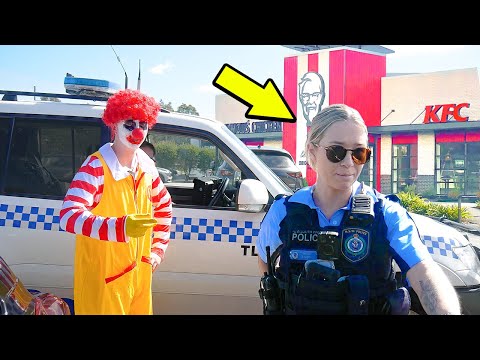 Ronald McDonald Works At KFC (Cops Called)