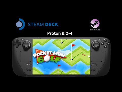 Pocket Mini Golf - Steam Deck Gameplay