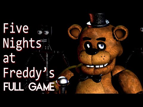 FIVE NIGHTS AT FREDDY'S - Full Game Walkthrough (Nights 1-6 + 4/20) - No Commentary