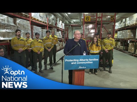 Fire season begins in Alberta with fewer active wildfires than 2024 | APTN News