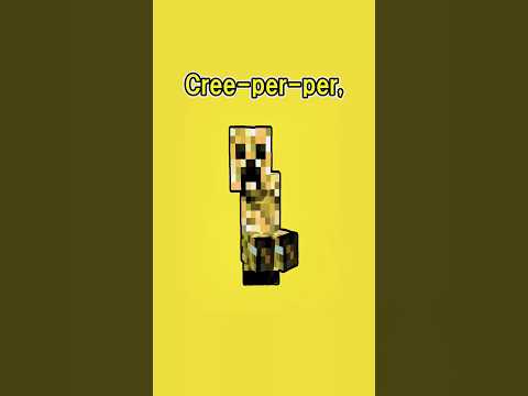 🌟 Bling-Bang-Bang-Born(クリーパーver)【マイクラ/Minecraft/替え歌】#shorts